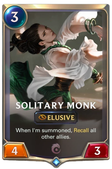 Solitary Monk